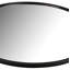 Metal Framed Wall Mounted Bathroom / Vanity Mirror in Black