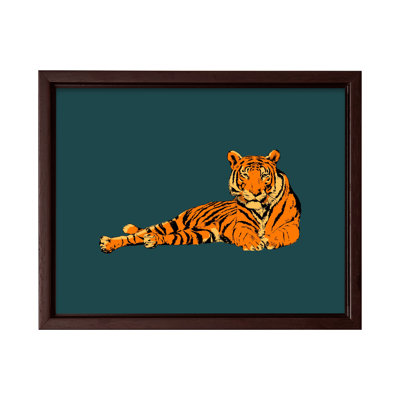Tigre couché n ° 1