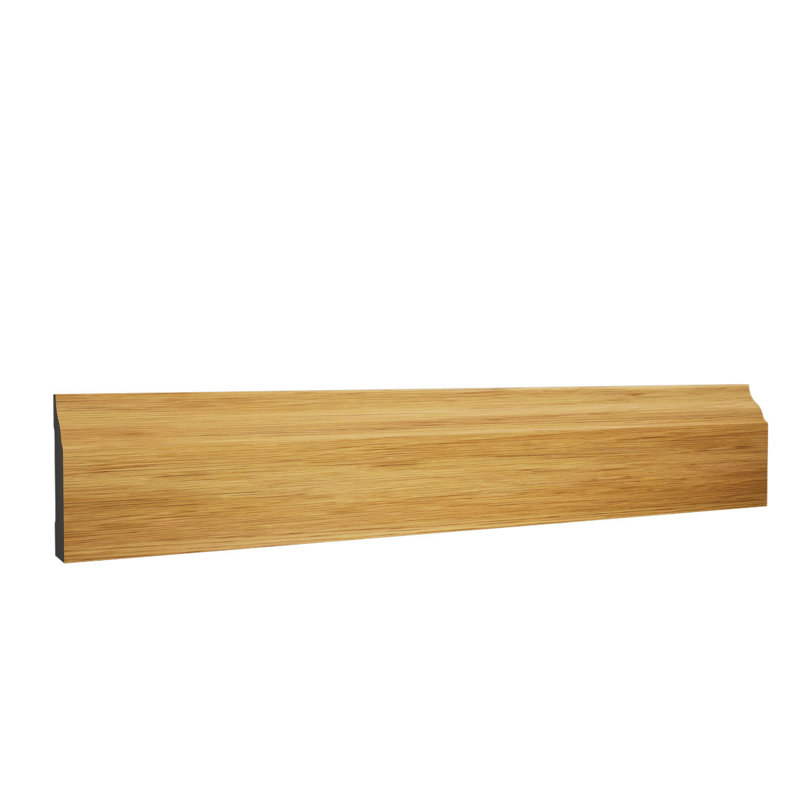 WG947 - Moulure d'arrêt colonial en PVC TrueCraft, H 1 1/4 po x P 3/8 po x L 84 po, chêne impérial, Chêne impérial