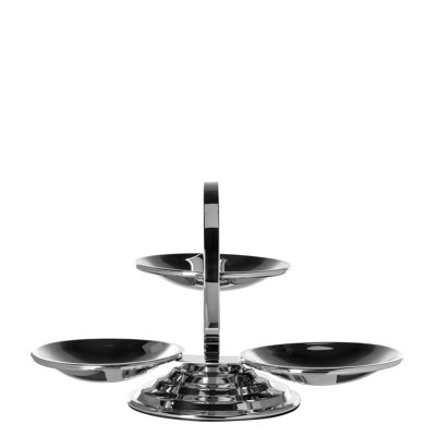 Hargrett Servo 3-Tier Silver Stainless Steel Stand
