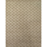 Hand Knotted Area Rug in Beige And Ivory