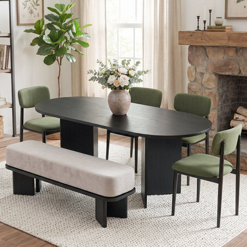 Ensemble repas pour 6 personnes Drumnasmear, Blanc