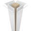 Colonne en PVC cannelée, carrée et couronnée Craftsman Classic-36090978-118304419