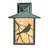 Verdigris Solid Brass Armed Sconce
