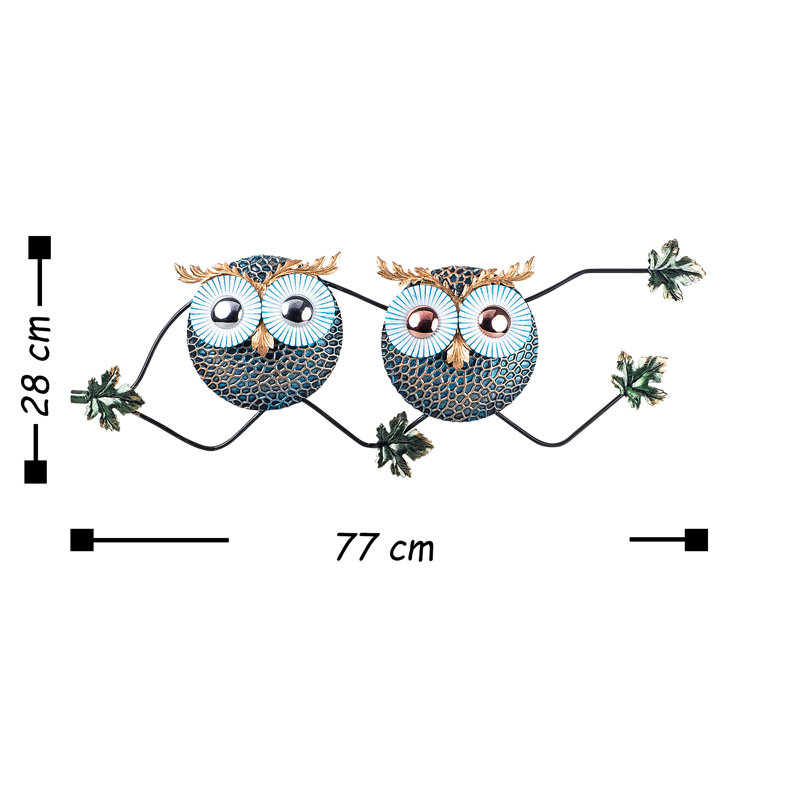 Décoration murale hibou