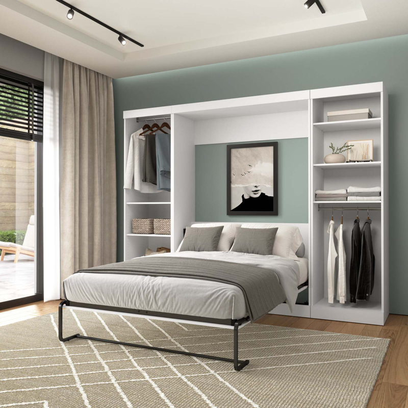 Arthor Murphy Bed, White