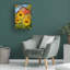 «Golden Sunflowers Red Barn» par Celebrate Life Gallery - peinture sur toile tendue-1912710980