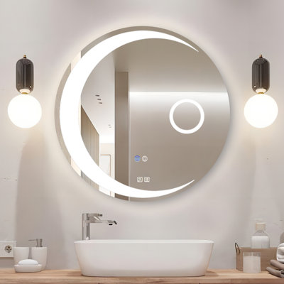 Miroir mural rond Franciscka