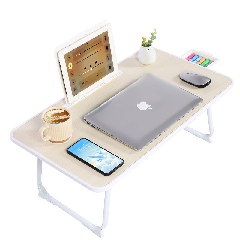 Computer Desk, Natural/White