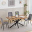 Modern Minimalist Rectangular Dining Table - Dining Table - For 4-6 People -1023744960