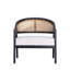 Chaise d'appoint rembourrée Cane-130829517