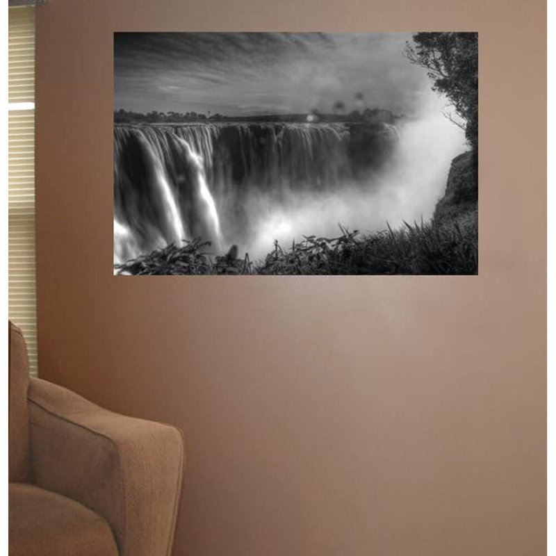 Décalcomanie murale chutes d’victoria, 16 po x 24 po