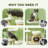 31" Cat Tree Tower With Scratching Posts