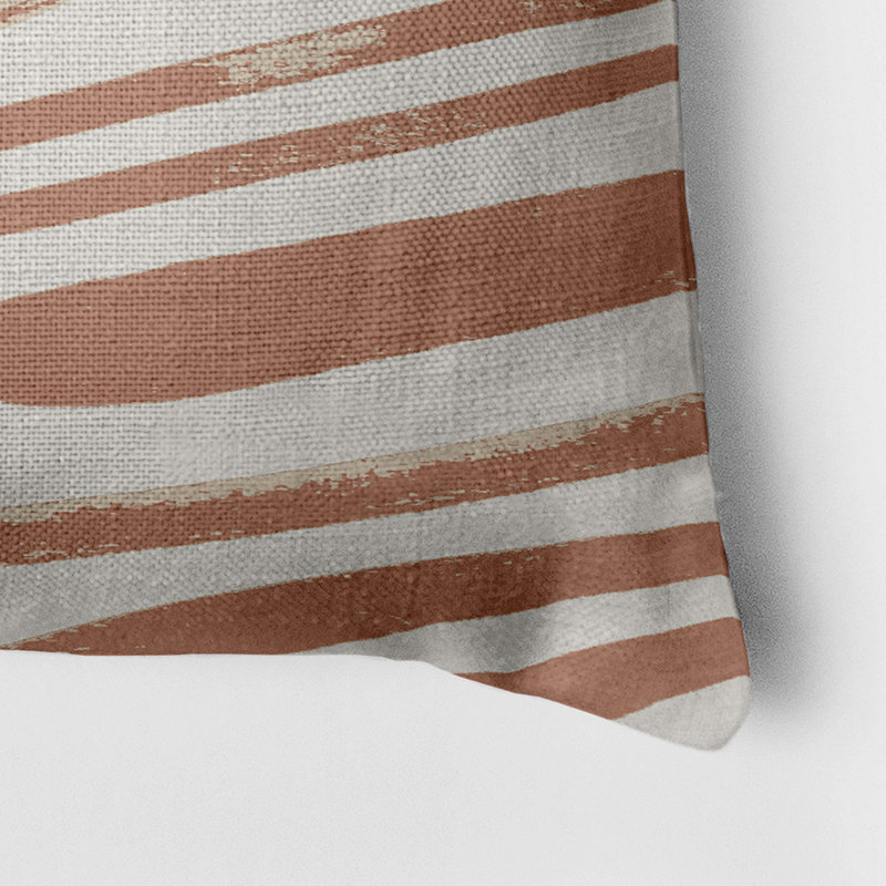  Housse et insert de coussin extérieur d'extérieur, Orangé