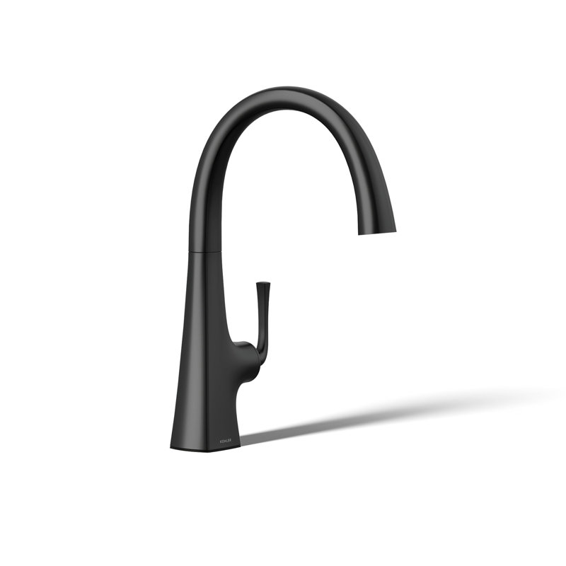 Graze Bar Swing Spout, Matte Black
