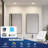 4" LED Recessed Ceiling Lights with Junction Box, Dimmable Downlight (Set of 24)