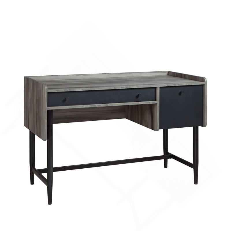 Bureau, finition grise