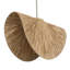 Luminaire suspendu en raphia 1 lumière Uttermost Bend