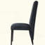 Ensemble de 2 chaises de salle à manger noires STACEY