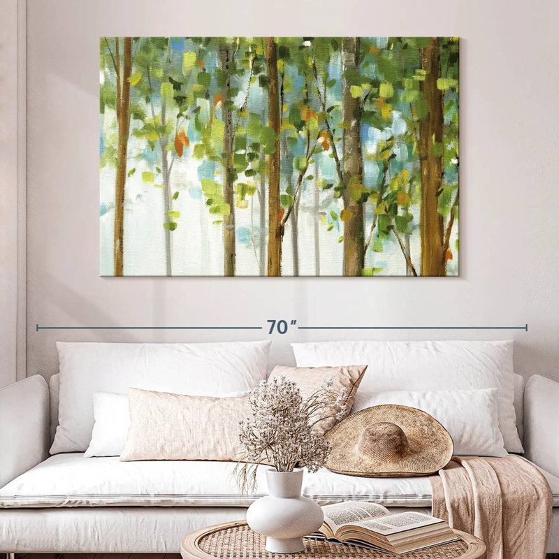 Alvord Forest Study III, 34" H x 51" W