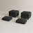 Two Modular Sofa Ottomans With Storage-118488154