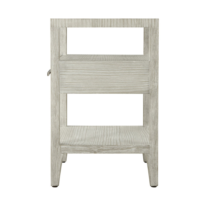 Breeze 1 - Drawer Solid Wood Nightstand