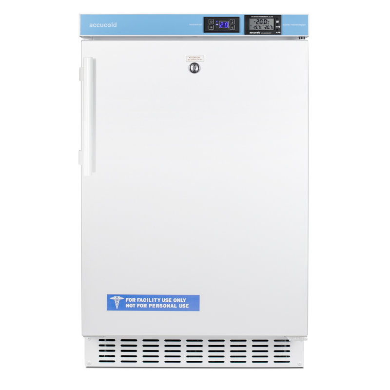 2.65 Cubic Feet Frost-Free Undercounter Upright Freezer with Adjustable Temperature Controls