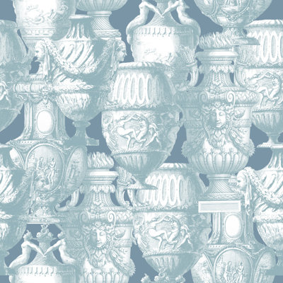 Yuki Osada Vase of Surrealism 33' L x 20.5" W  Wallpaper Roll