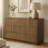 Potomac 6-Drawer Solid Wood Dresser with Reeded Front for Modern Bedroom Accent Storage-1615513079