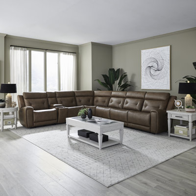 Canapé modulaire électrique 7 pièces Ohan