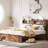 Lihensky Bed Frame with Storage Headboard-1365532239