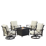 Olti Outdoor 6 - Piece Conversation Set