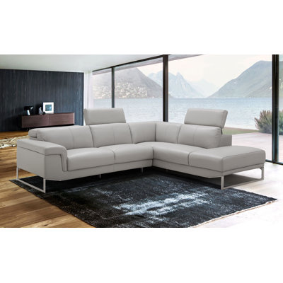 Baver Upholstered L-Shaped Sectional