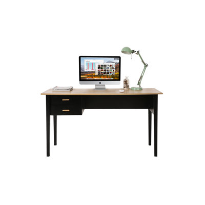 Abba Solid Wood Writing Desk