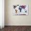 « map graffiti », reproduction d’impression sur toile tendue-31356024