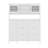 Multi-Functional Tipping Bucket Shoe Cabinet With Storage Shelf & 6 Flip Drawers-115069457
