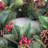 24" Artificial Christmas Wreath with Mixed Greenery & Berries – Elegant Holiday Front Door Decoration