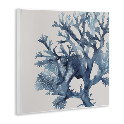 Art mural en pointillé, branches de corail, par Karen Smith