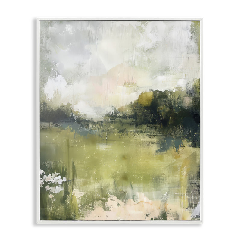  «Scenic Faded Atmosphere», art de la giclée encadrée par Irena Orlov, H 20 po x l 16 po