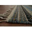 Tapis oriental rayé marocain 8 x 11