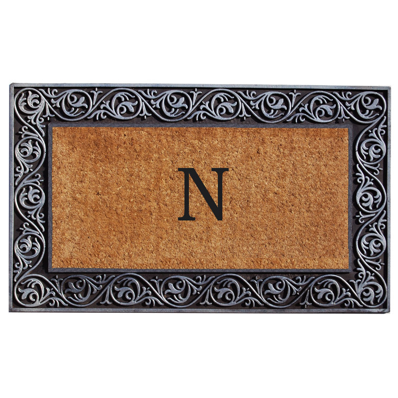 Non-Slip Outdoor Doormat, Yes, Silver