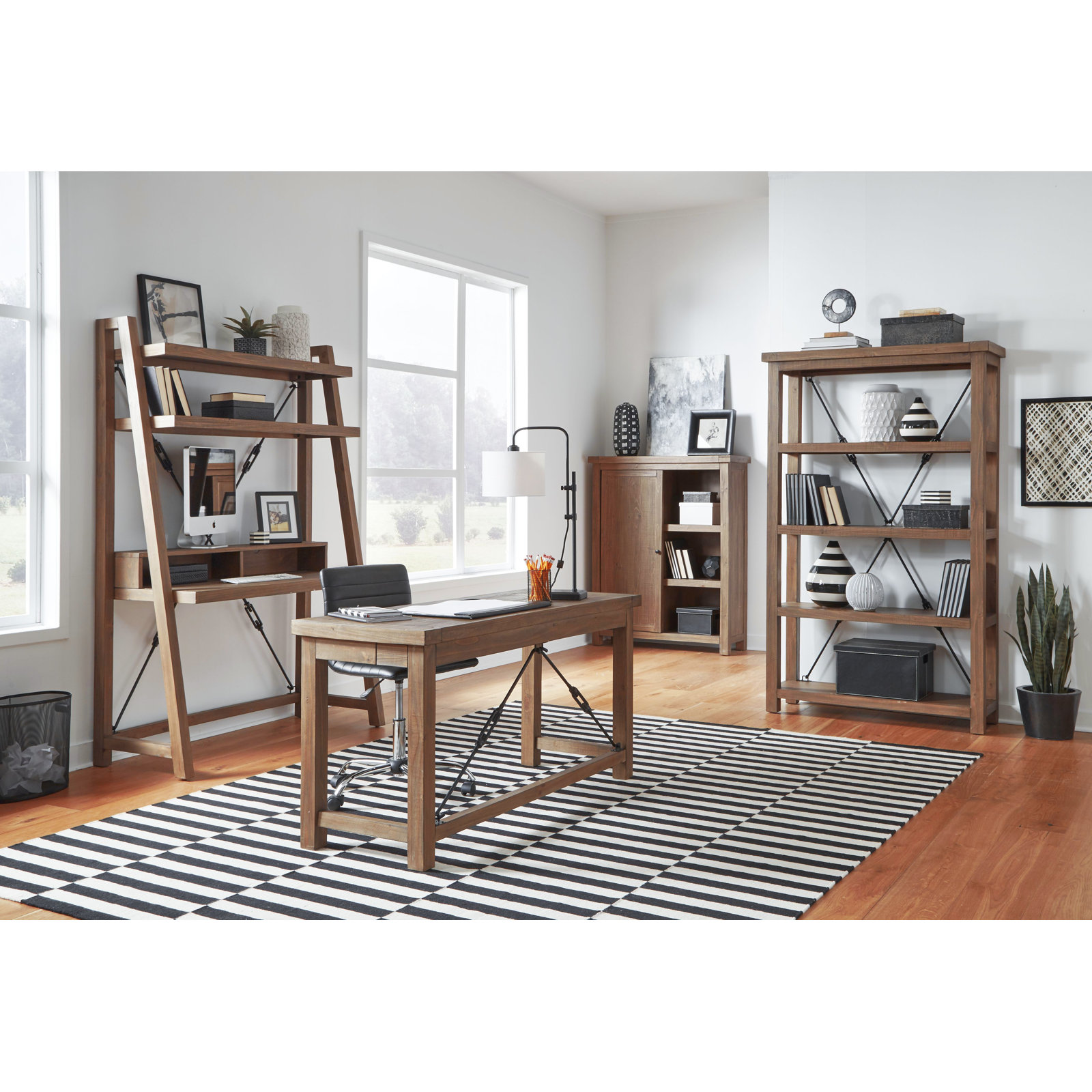 Menta Wide Bookcase