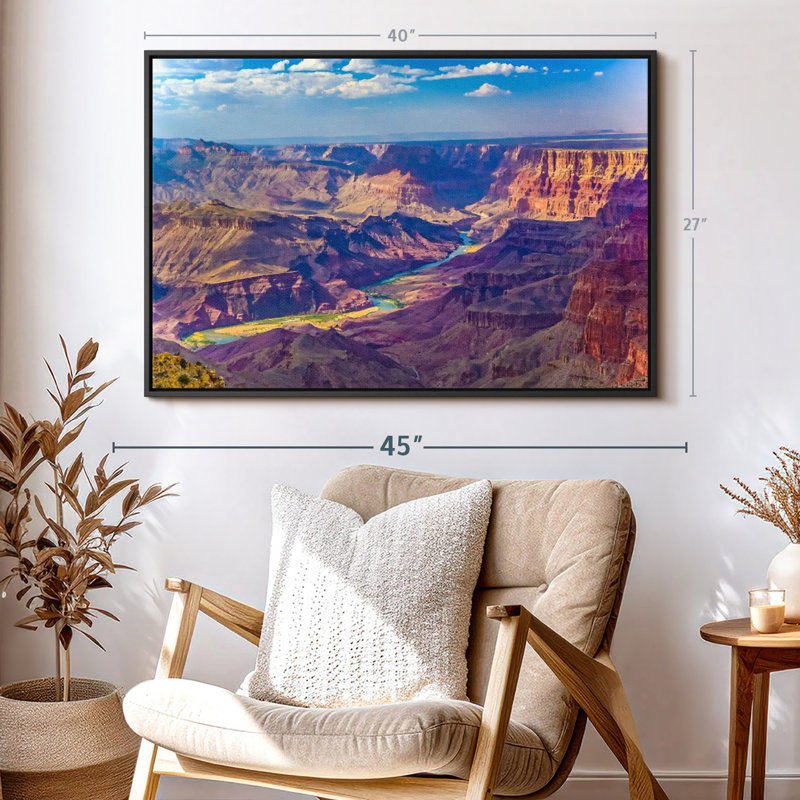 Nature «Grand Canyon Hues Wall Art», H 27 po x l 40 po