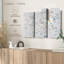 «World Map Pastel» sur toile-1379028197