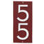 Plaque d’adresse murale sur 1 ligne flottante-41303796-41299754-41299973