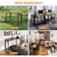 MDF Iron Writing Desk