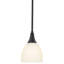 Trumpet 1-Light Single Dome Pendant-79322567-79322566