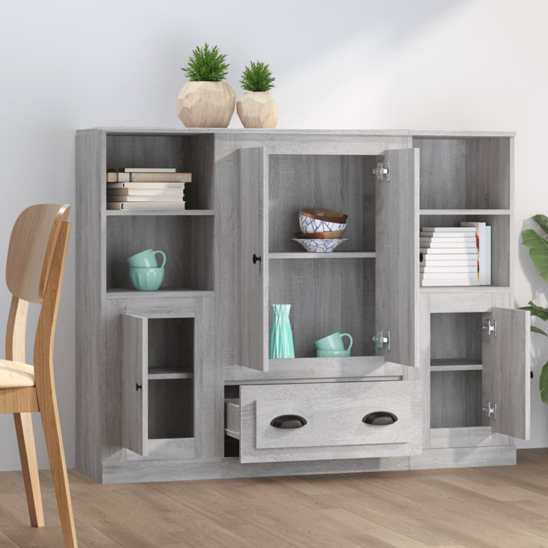 Danilo 132cm Sideboard, Grey Sonoma