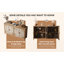 Armoire d'appoint 60 "en bois avec 4 portes