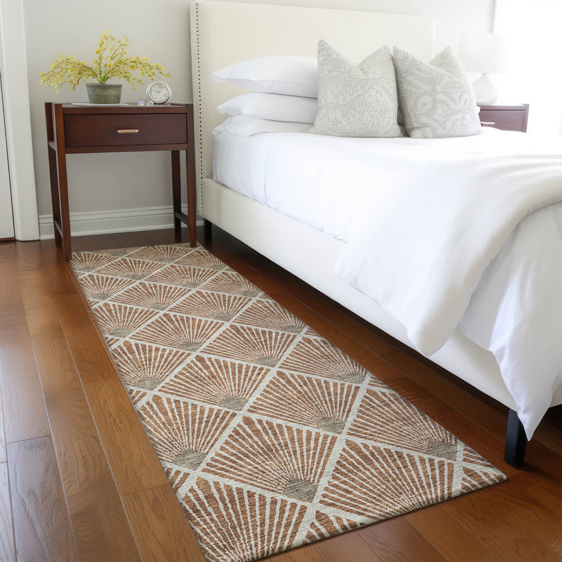 Tapis intérieur / extérieur Maliana, Tapis de couloir 2 pi 3 po x 7 pi 6 po